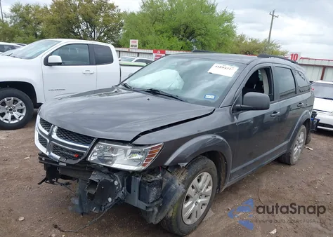 2020 Dodge Journey Se Value из США, поврежденный, VIN 3C4PDCAB2LT202088